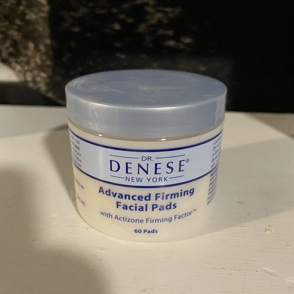 DR. DENESE ADVANCED FIRMING FACIAL PADS /w ACTIZONE FIRMING FACTOR 60 PADS‎ NEW